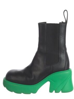Bottega Veneta Leather Platform Boots